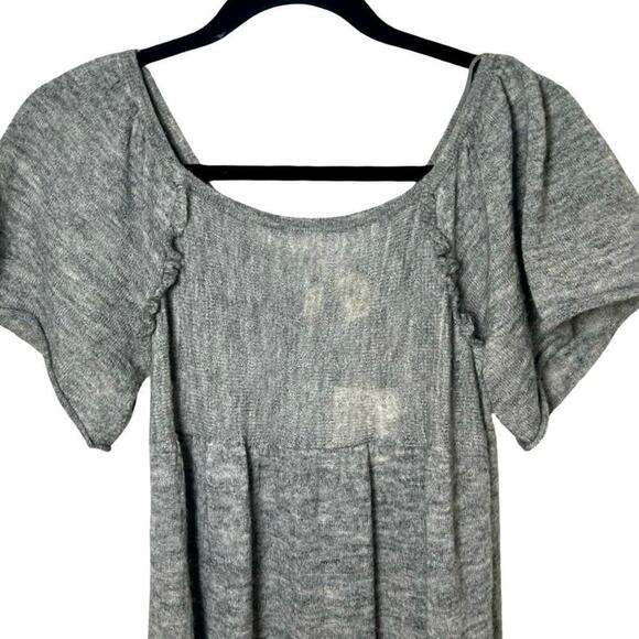 NWT Moth By Anthropologie Women’s Wool Blend Zippered Mini Dress Gray Size XS - Picture 3 of 8